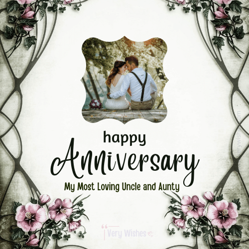 Anniversary Greetings for Uncle and Aunty
