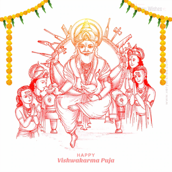 245+ Vishwakarma Puja Wishes - Best Messages, Greetings, Quotes, Significance, History, Rituals & Traditions