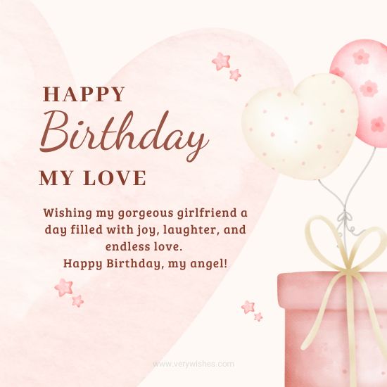 262+ Heart Touching Birthday Wishes for Girlfriend