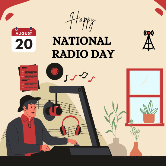 National Radio Day (Aug 20) Wishes - History, Importance, Interesting Facts, Messages