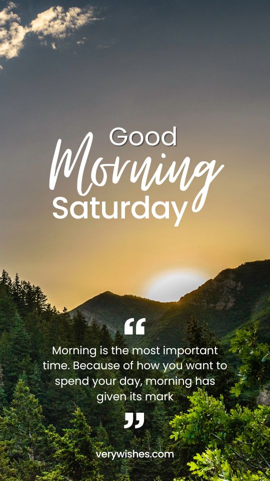 Good Morning Saturday Joyful Greetings