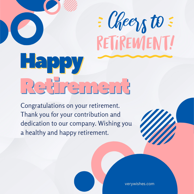 Retirement Congratulations Messages