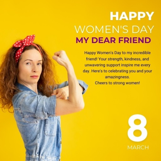 Women's Day Wishes for Friend