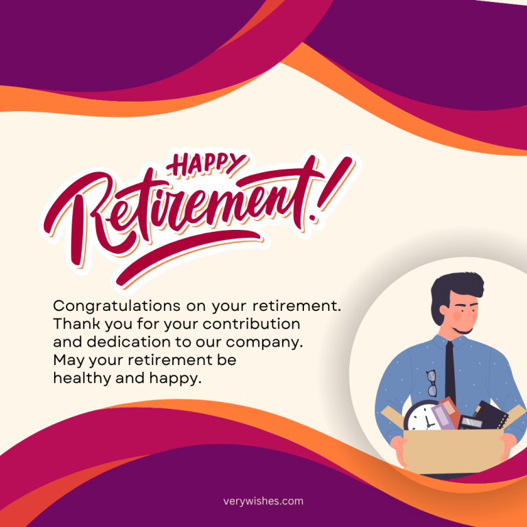 Retirement Good Wishes For Colleague