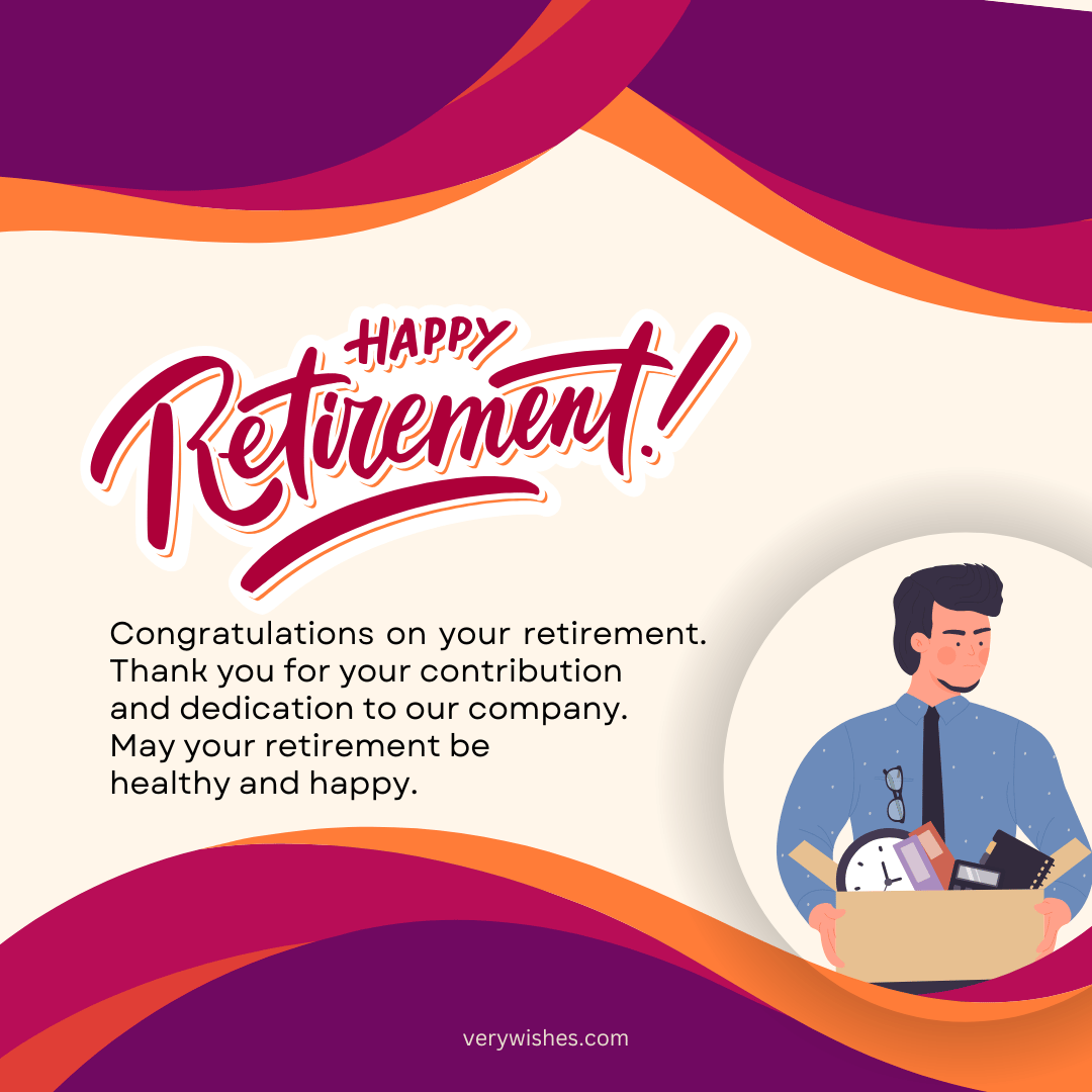 Retirement Good Wishes For Colleague